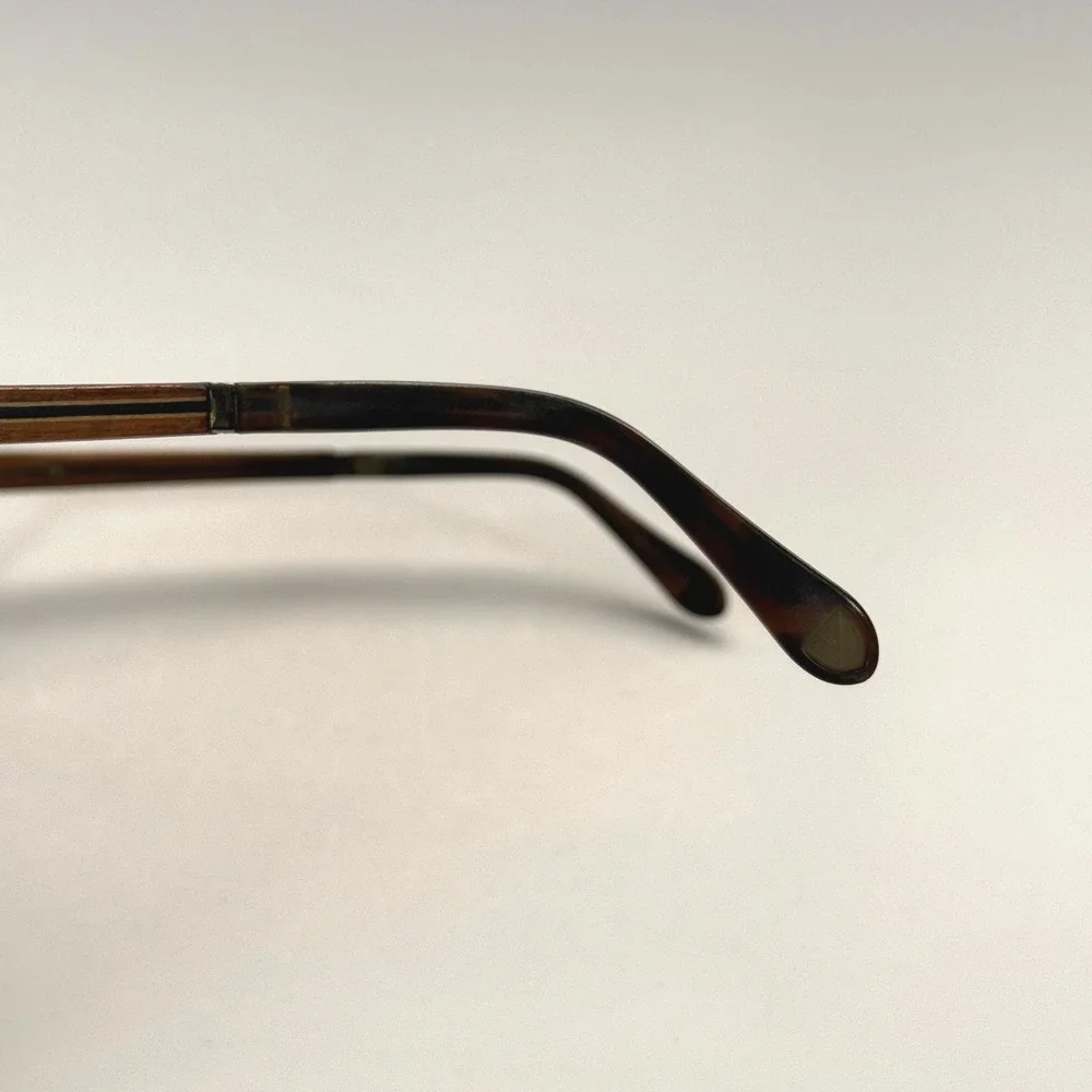 A&A OPTICAL‎ Cremieux Eyeglasses Frame Only 51-18-140 Wood/Plastic Brown